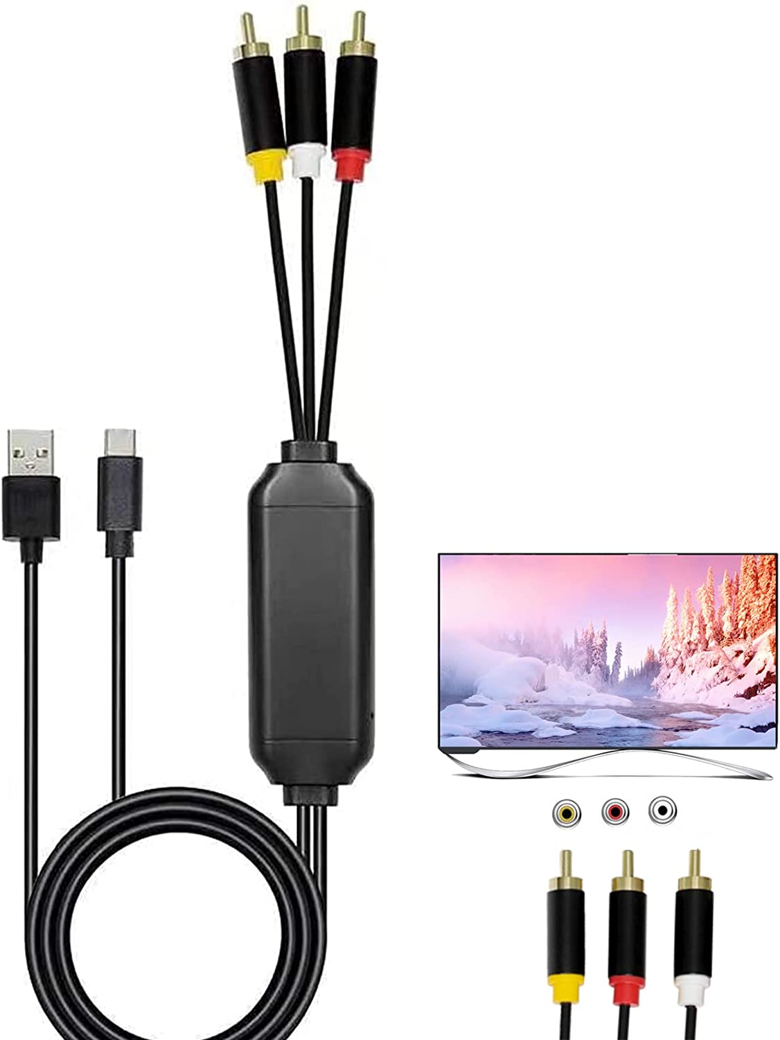 3 RCA connection