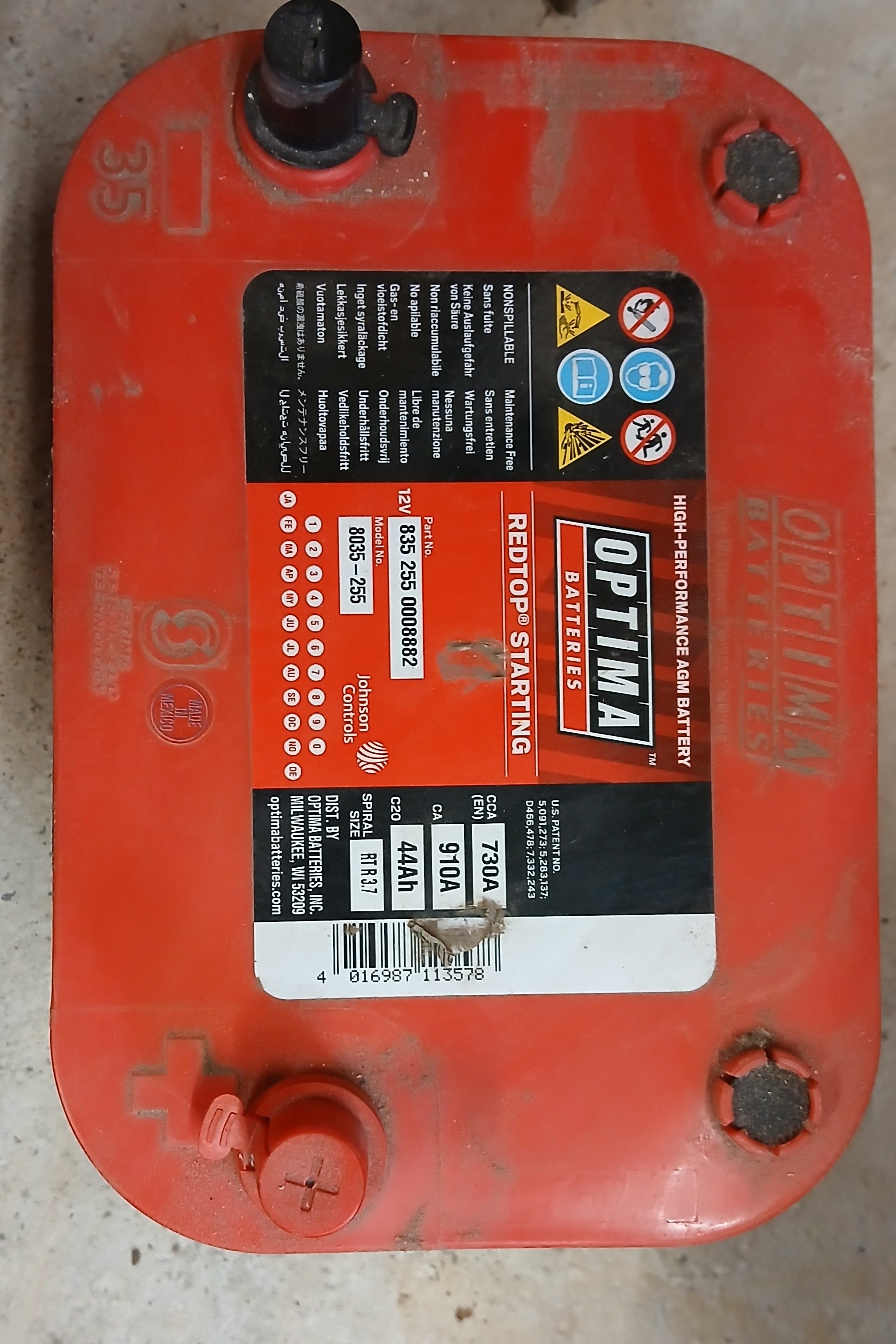 Starter Battery